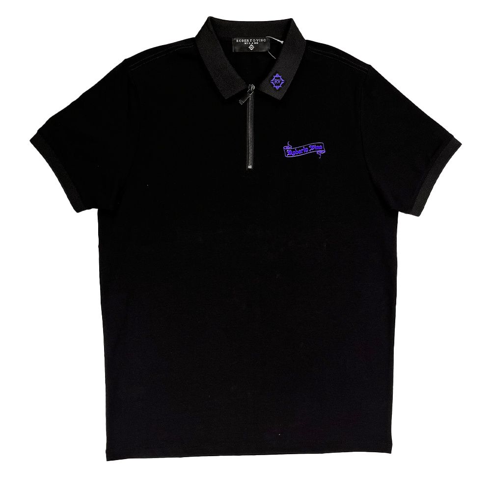 ROBERTO VINO MILANO PARIS POLO SHIRT MULTI COLORS