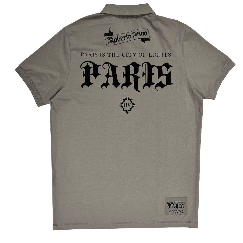 ROBERTO VINO MILANO PARIS POLO SHIRT MULTI COLORS
