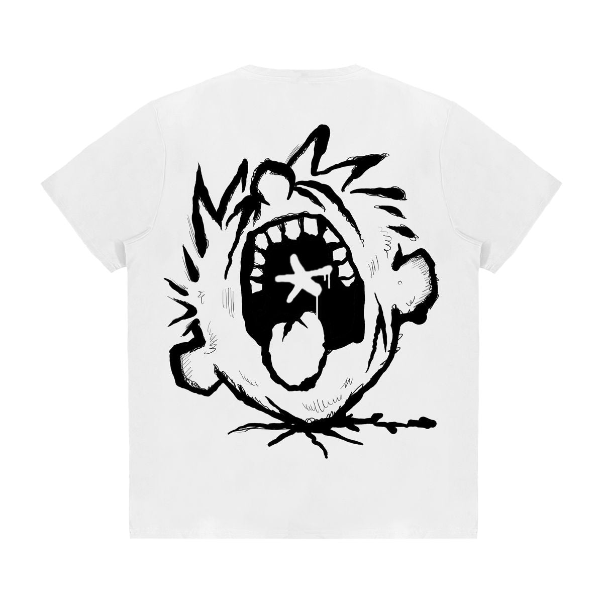 FORTY KIDS SPIKED HAIR GRAPHIC T-SHIRT MULTI COLORS