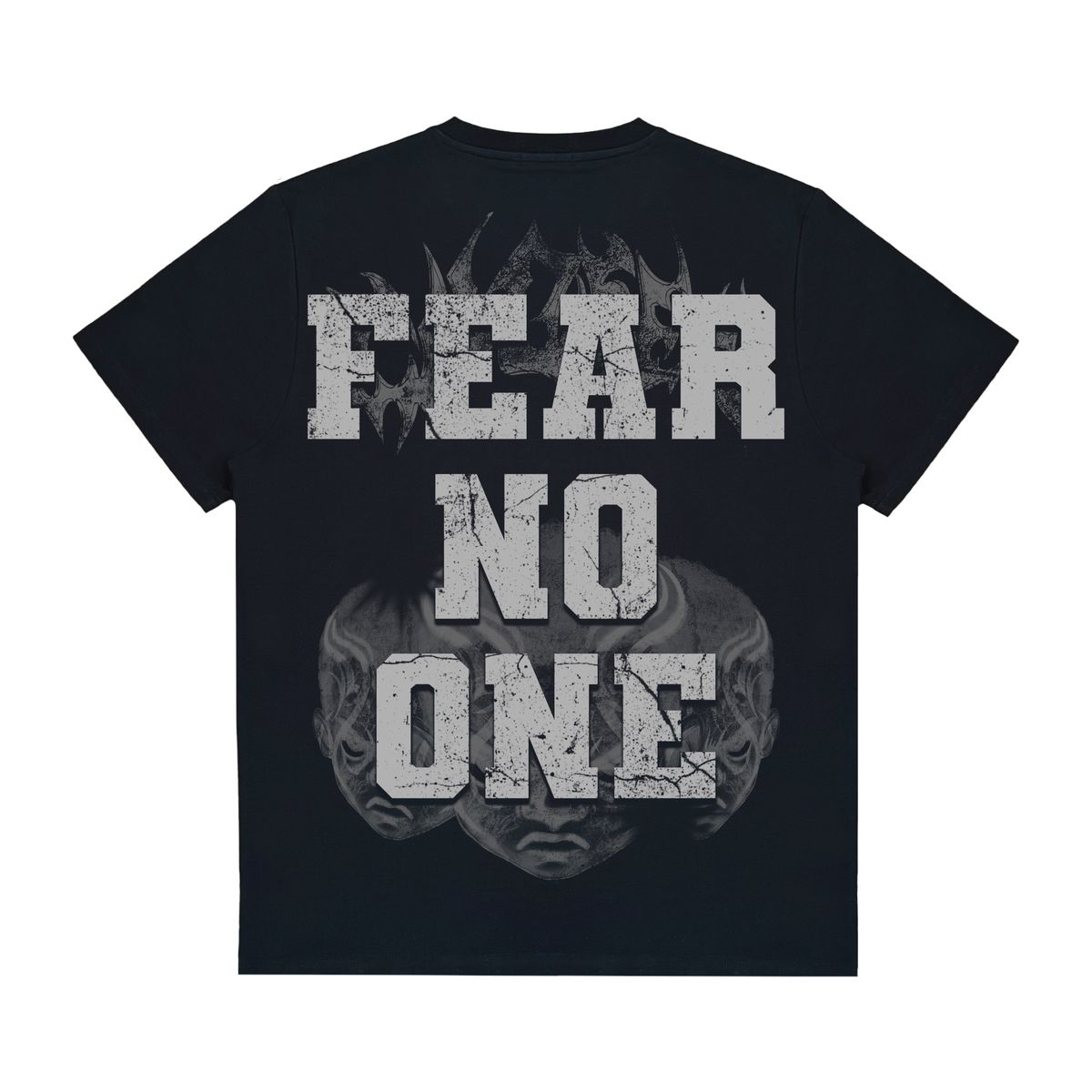 FORTY FEAR NO ONE T-SHIRT BLACK