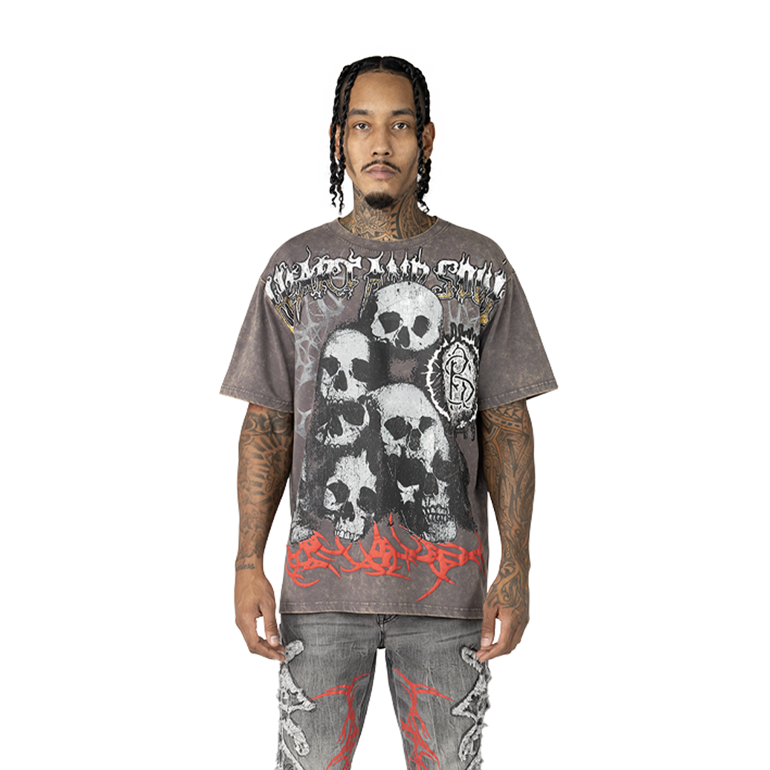 SMOKE RISE HEART AND SOUL T-SHIRT MULTI COLORS