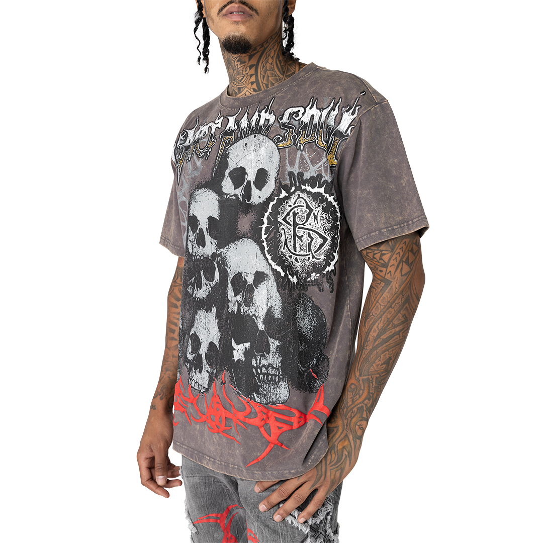 SMOKE RISE HEART AND SOUL T-SHIRT MULTI COLORS