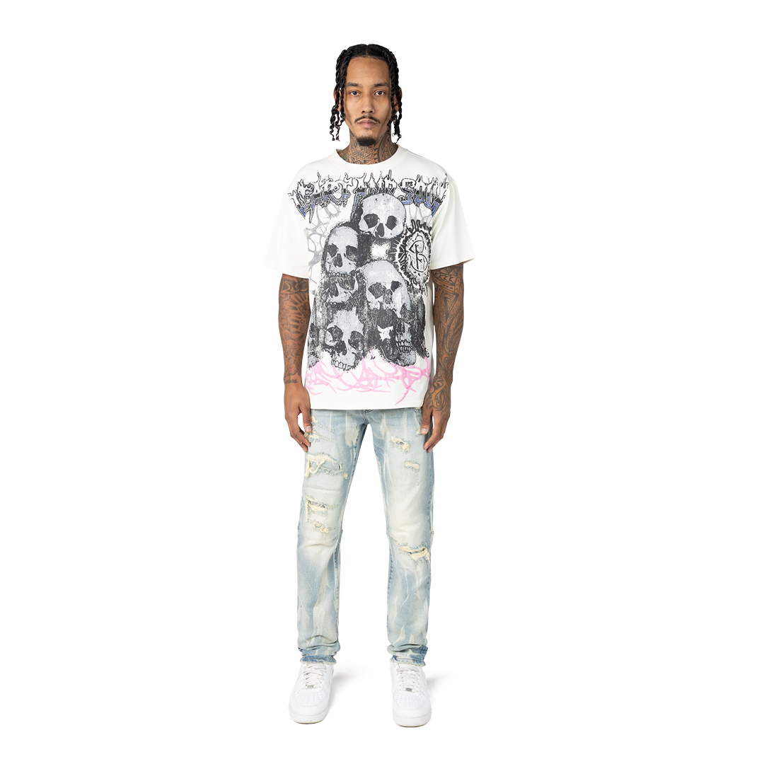 SMOKE RISE HEART AND SOUL T-SHIRT MULTI COLORS