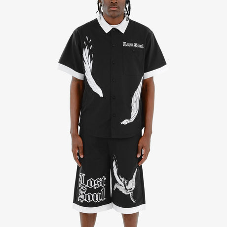 COPPER RIVET LOSTSOUL SHORT BLACK