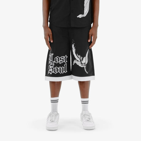 COPPER RIVET LOSTSOUL SHORT BLACK