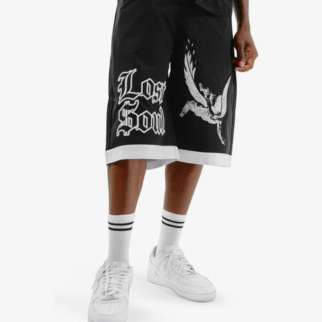 COPPER RIVET LOSTSOUL SHORT BLACK