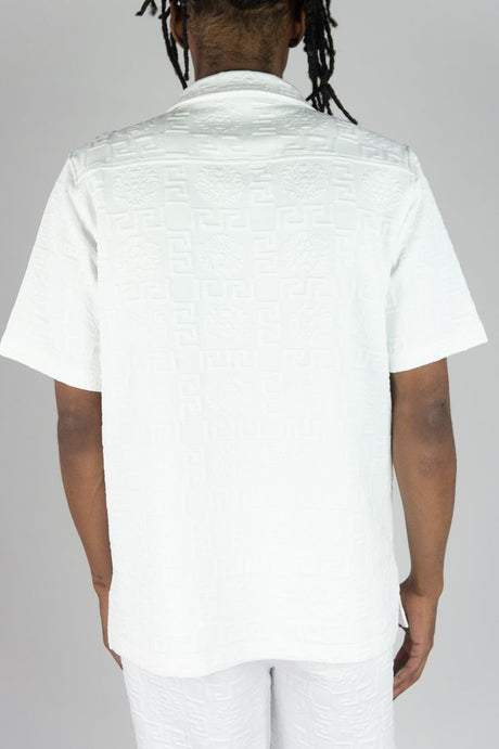 REBEL MINDS RS LION EMBOSSED SHORT SET