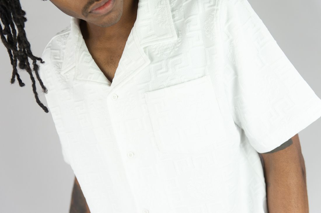 REBEL MINDS RS LION EMBOSSED SHORT SET