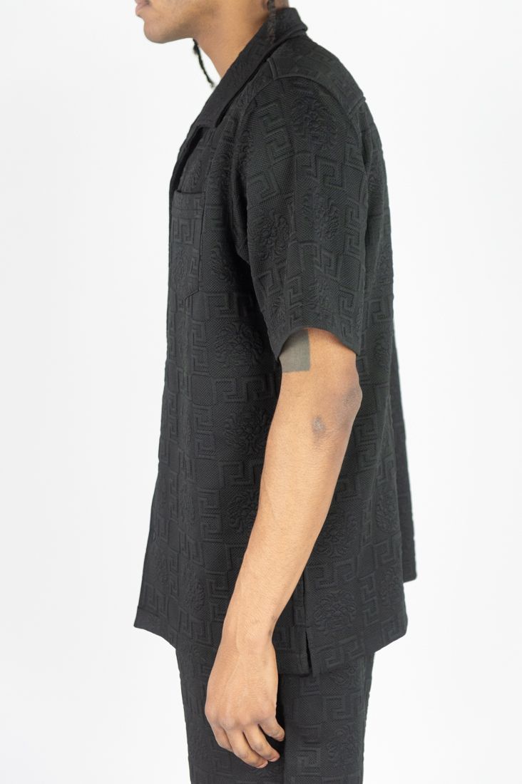 REBEL MINDS RS LION EMBOSSED SHORT SET