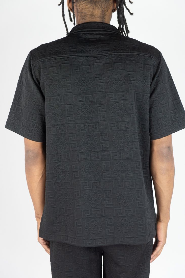 REBEL MINDS RS LION EMBOSSED SHORT SET