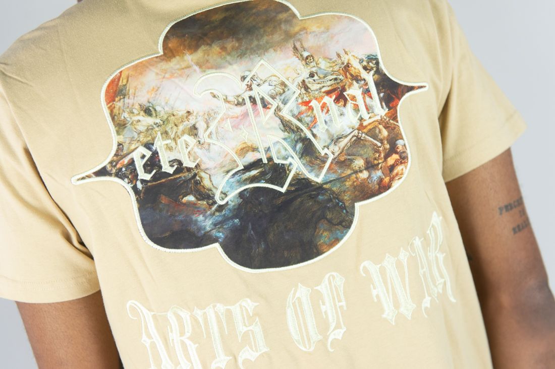 REBEL MINDS ART OF WAR T-SHIRT MULTI COLORS