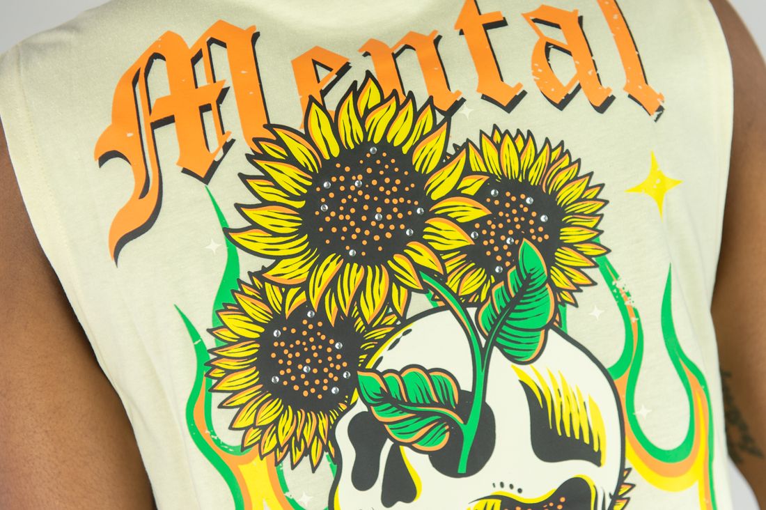 REBEL MINDS TRUE SLEEVELESS MULTI COLORS