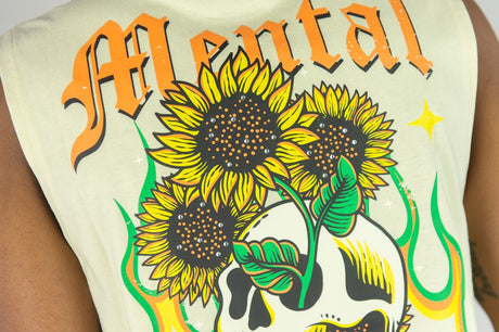 REBEL MINDS TRUE SLEEVELESS MULTI COLORS