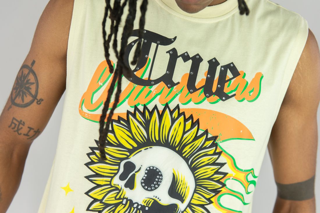 REBEL MINDS TRUE SLEEVELESS MULTI COLORS