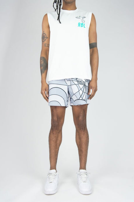 REBEL MINDS RBL SLEEVELESS SHORT SET MULTI COLORS