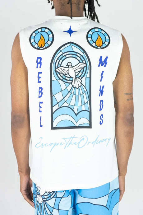 REBEL MINDS RBL SLEEVELESS SHORT SET MULTI COLORS