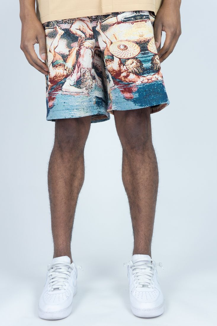 REBEL MINDS REBEL LIFE TAPESTRY SHORT SET