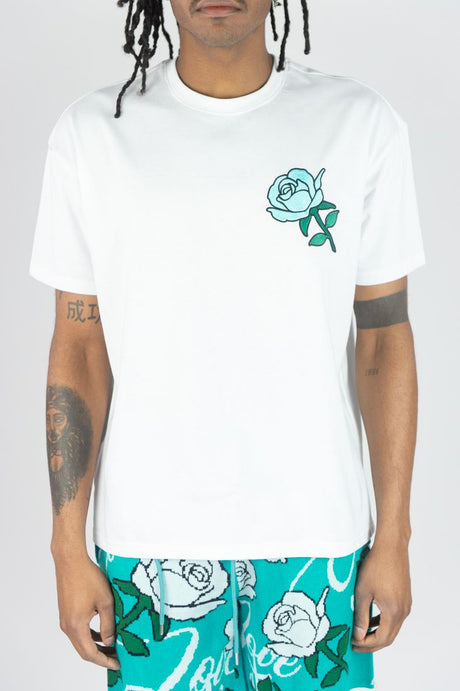 REBEL MINDS ETERNAL LOVE SWEATER SHORT SET MULTI COLORS