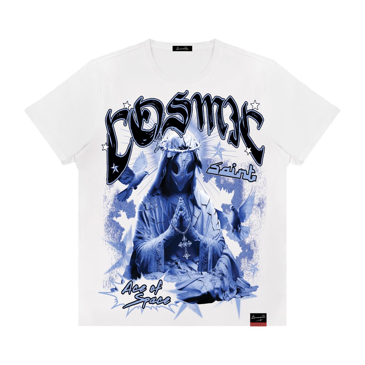 Get the FORTY COSMIC Tee – Hot Multi-Color Streetwear