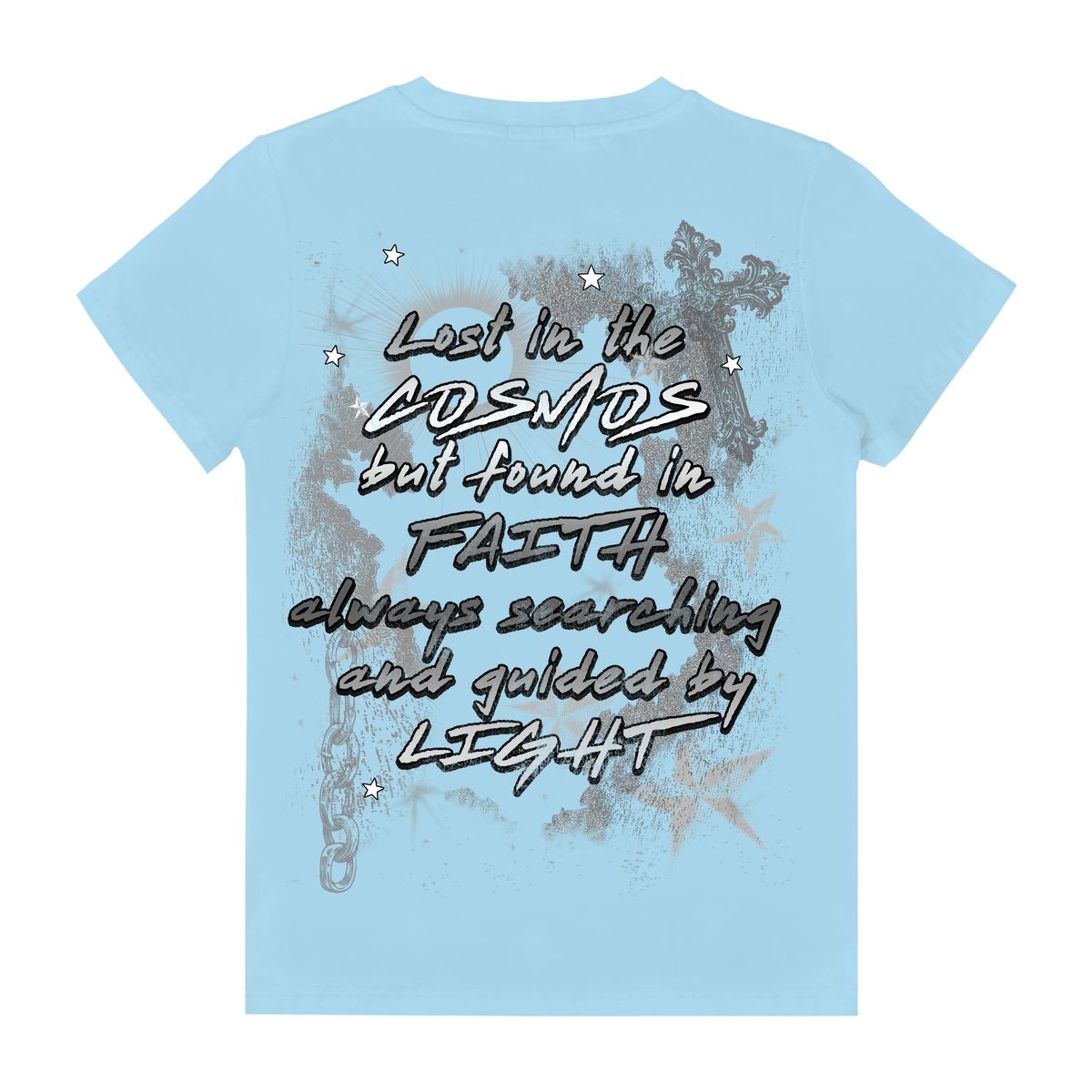 FORTY KIDS COSMIC GRAPHIC T-SHIRT MULTI COLORS