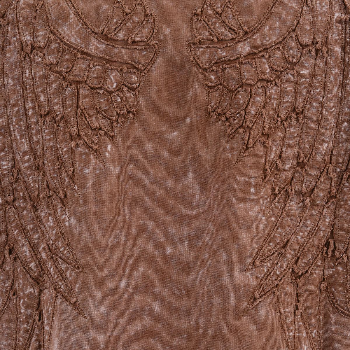 COPPER RIVET ACID WASH FEARLESS T-SHIRT MULTI COLORS