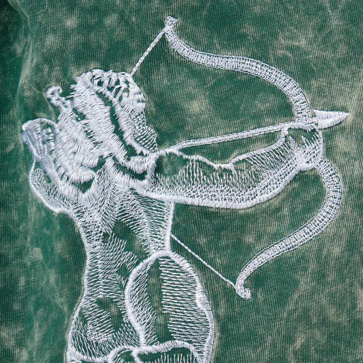 COPPER RIVET ACID WASH CUPID T-SHIRT MULTI COLORS