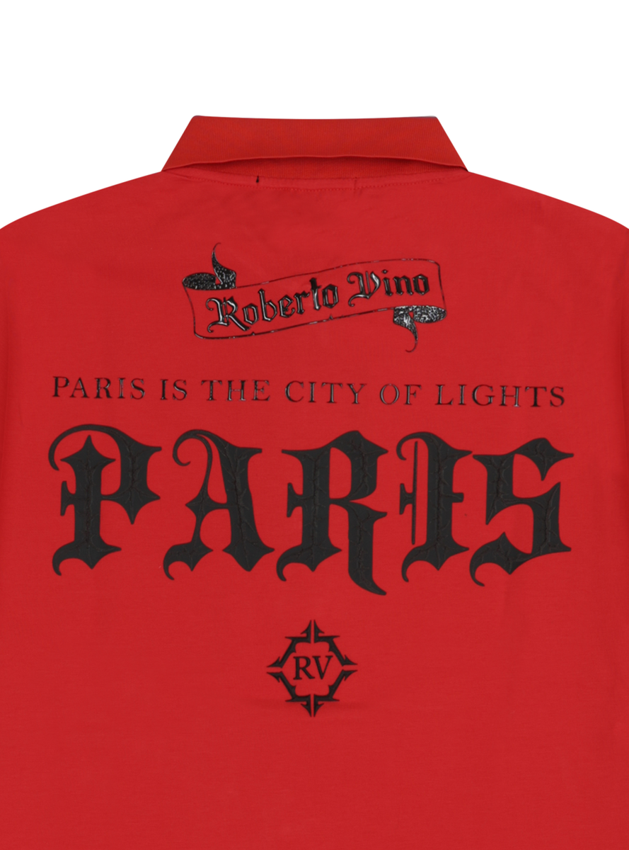 ROBERTO VINO MILANO PARIS POLO SHIRT MULTI COLORS
