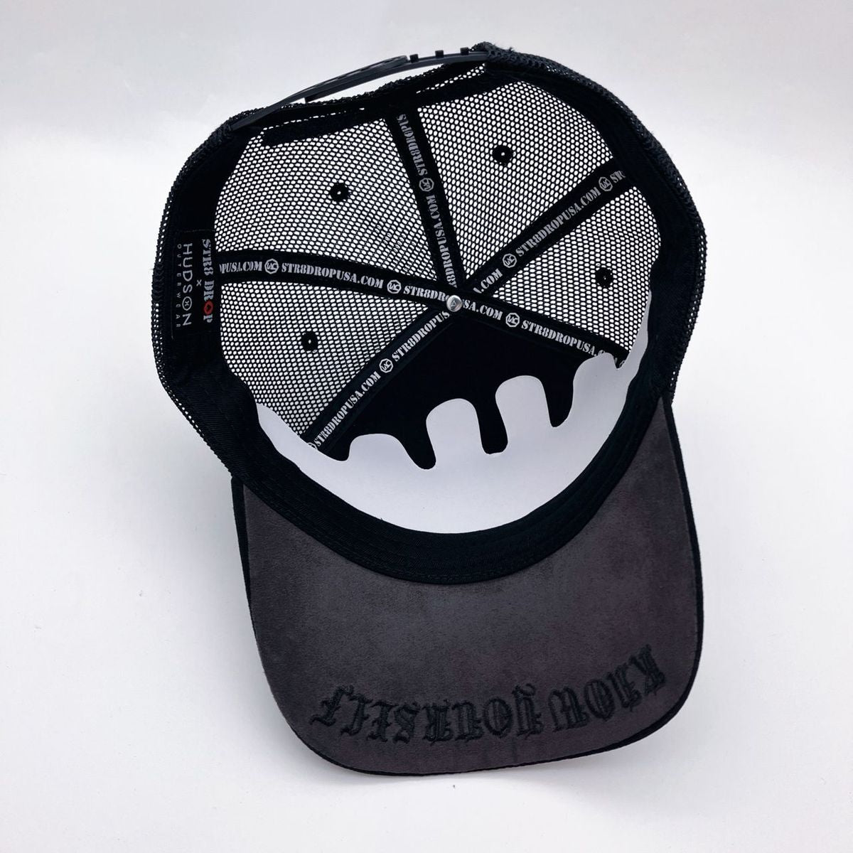 Hudson Diamond 777 Suede Trucker Hat Multi Colors