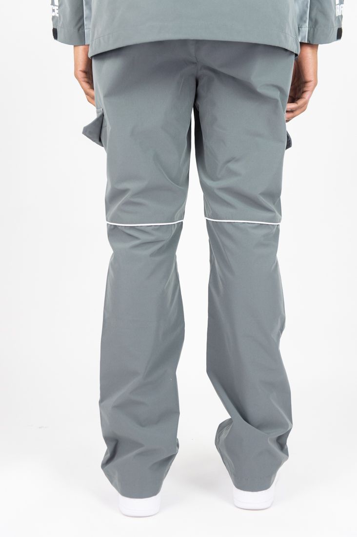 Rebel Minds Racing Anorak Nylon Stacked Jogger Multi Colors