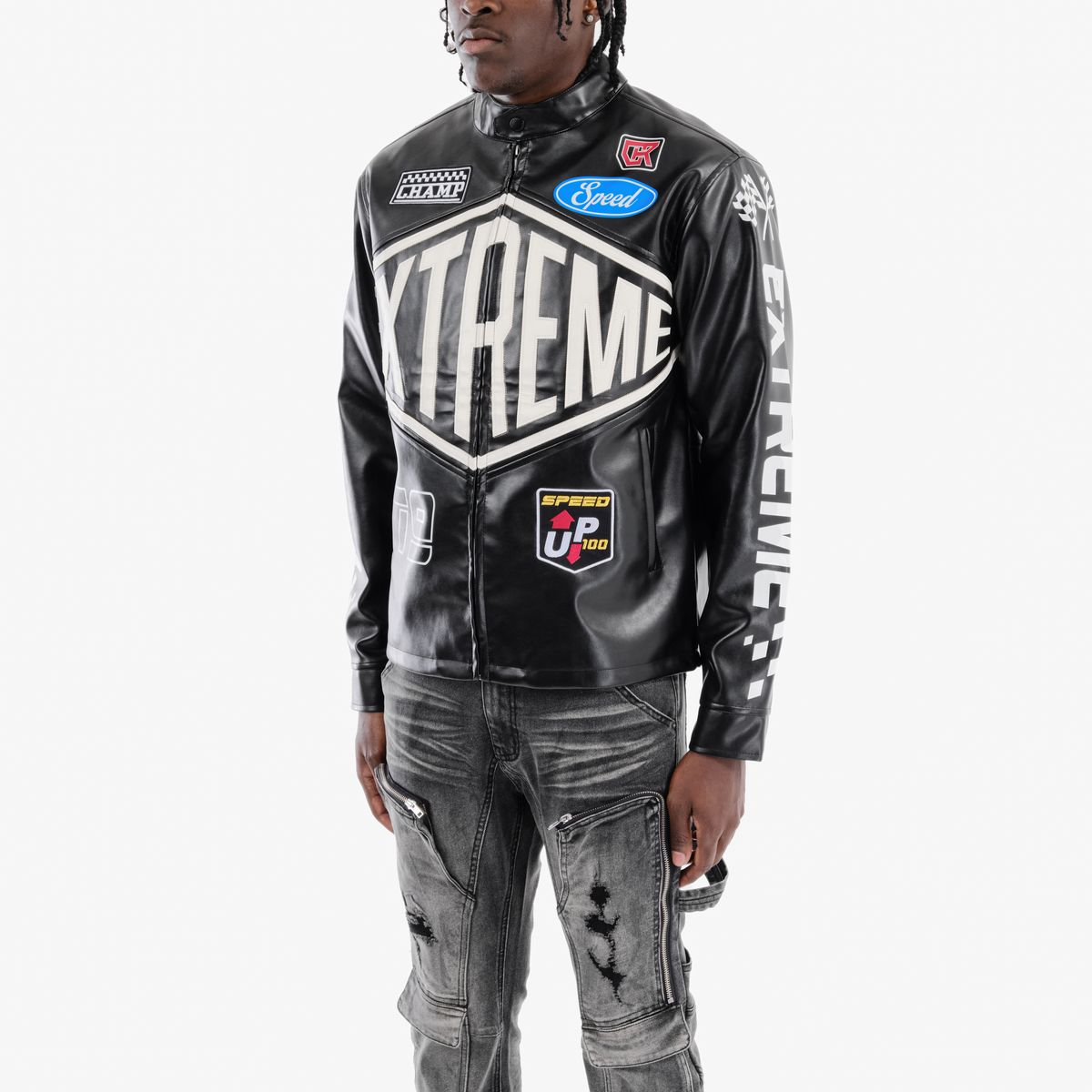 Copper Rivet Extreme Racing Jacket Multi Colors