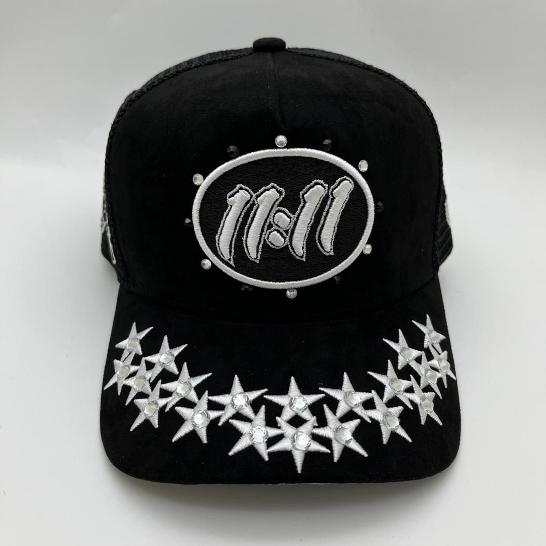 Culture 11:11 Diamond Sude Trucker Hat Multi Colors