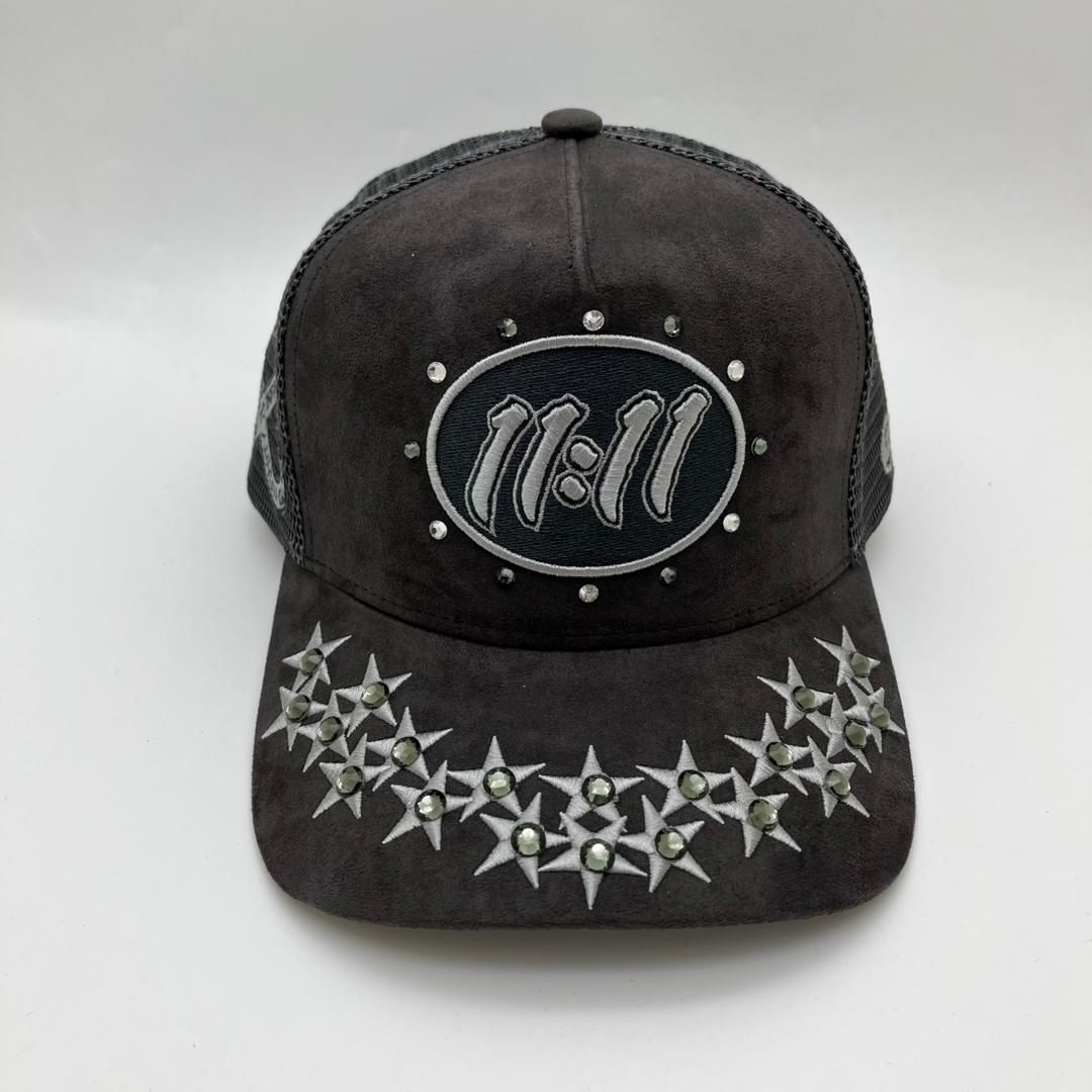 Culture 11:11 Diamond Sude Trucker Hat Multi Colors