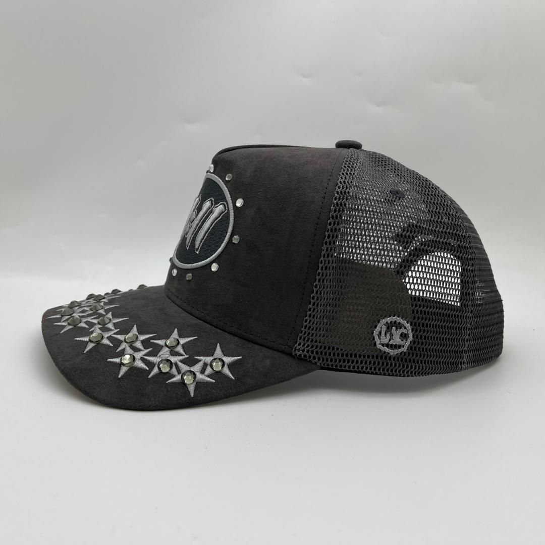 Culture 11:11 Diamond Sude Trucker Hat Multi Colors