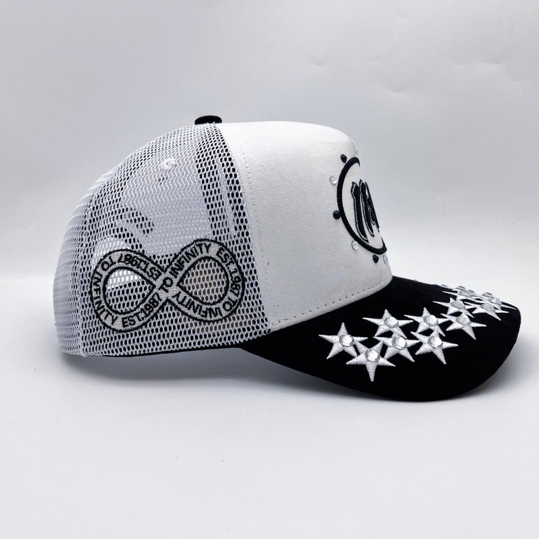 Culture 11:11 Diamond Sude Trucker Hat Multi Colors