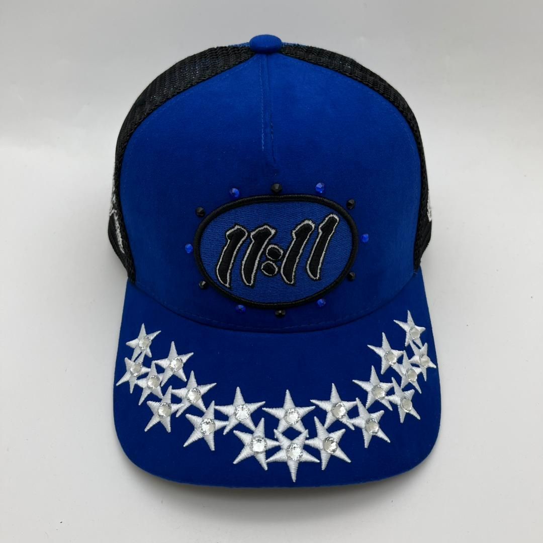 Culture 11:11 Diamond Sude Trucker Hat Multi Colors