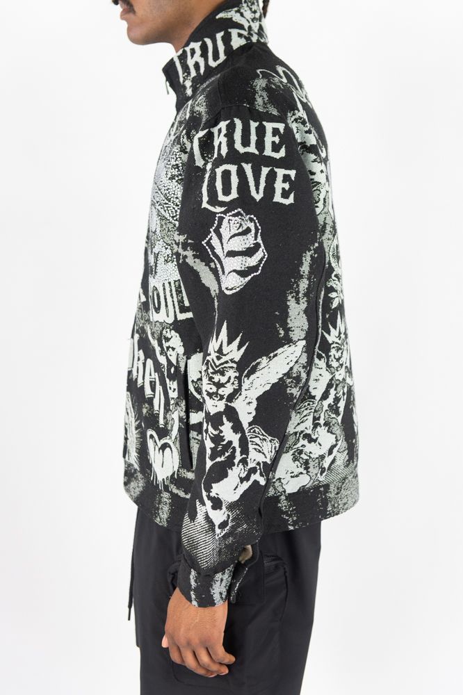 Rebel Minds Angels Tapestry Jacket Multi Colors