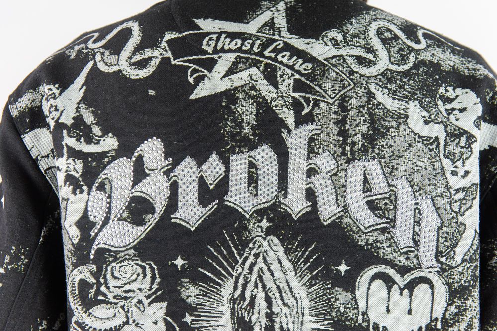 Rebel Minds Angels Tapestry Jacket Multi Colors