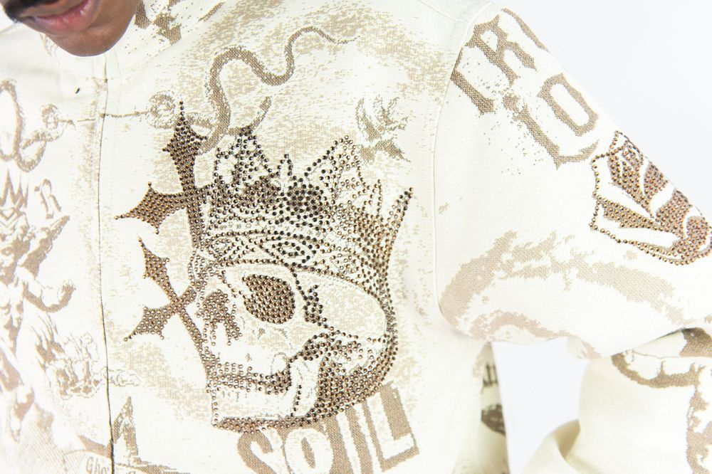 Rebel Minds Angels Tapestry Jacket Multi Colors