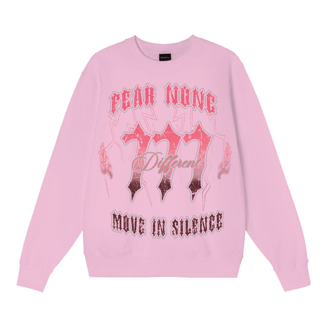 Forty Fear Non Crewneck Fleece Sweatshirt Multi Colors