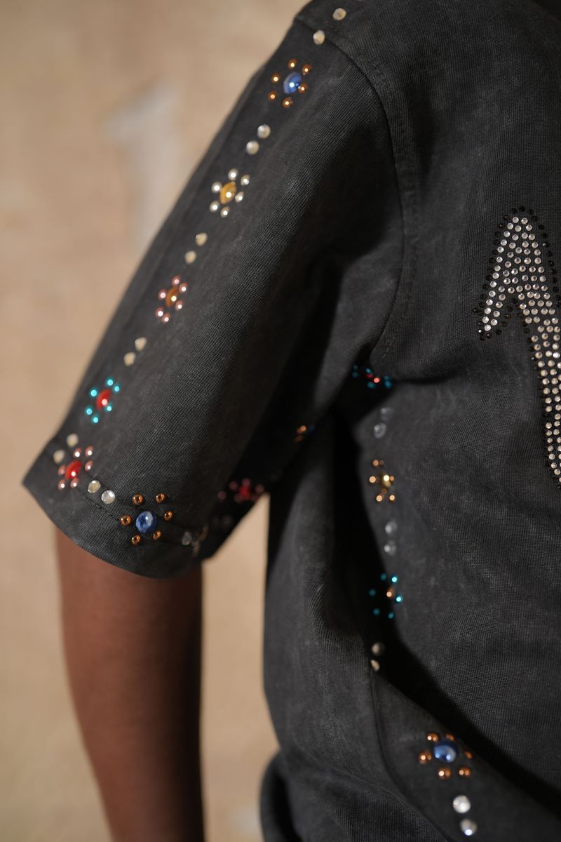 Elite Kids VS Heavy Embellished Kids T-Shirt Multi Colors