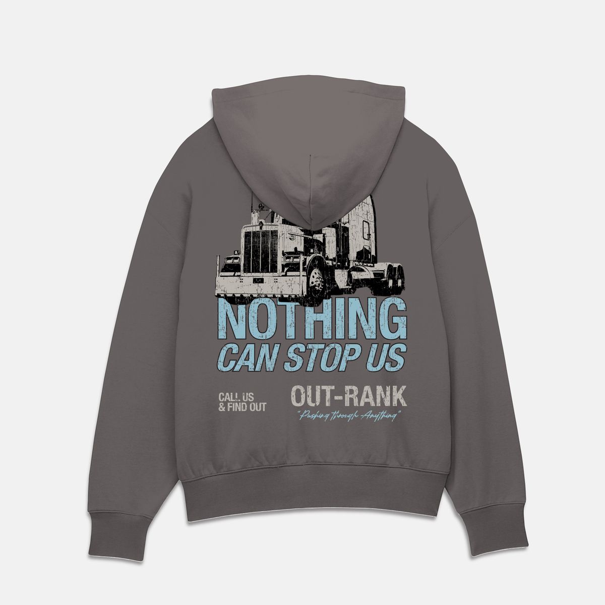 OutRank Nothing Can Stop Us Ultra Heavyweight Hoodie Matches Wolf Grey 5's