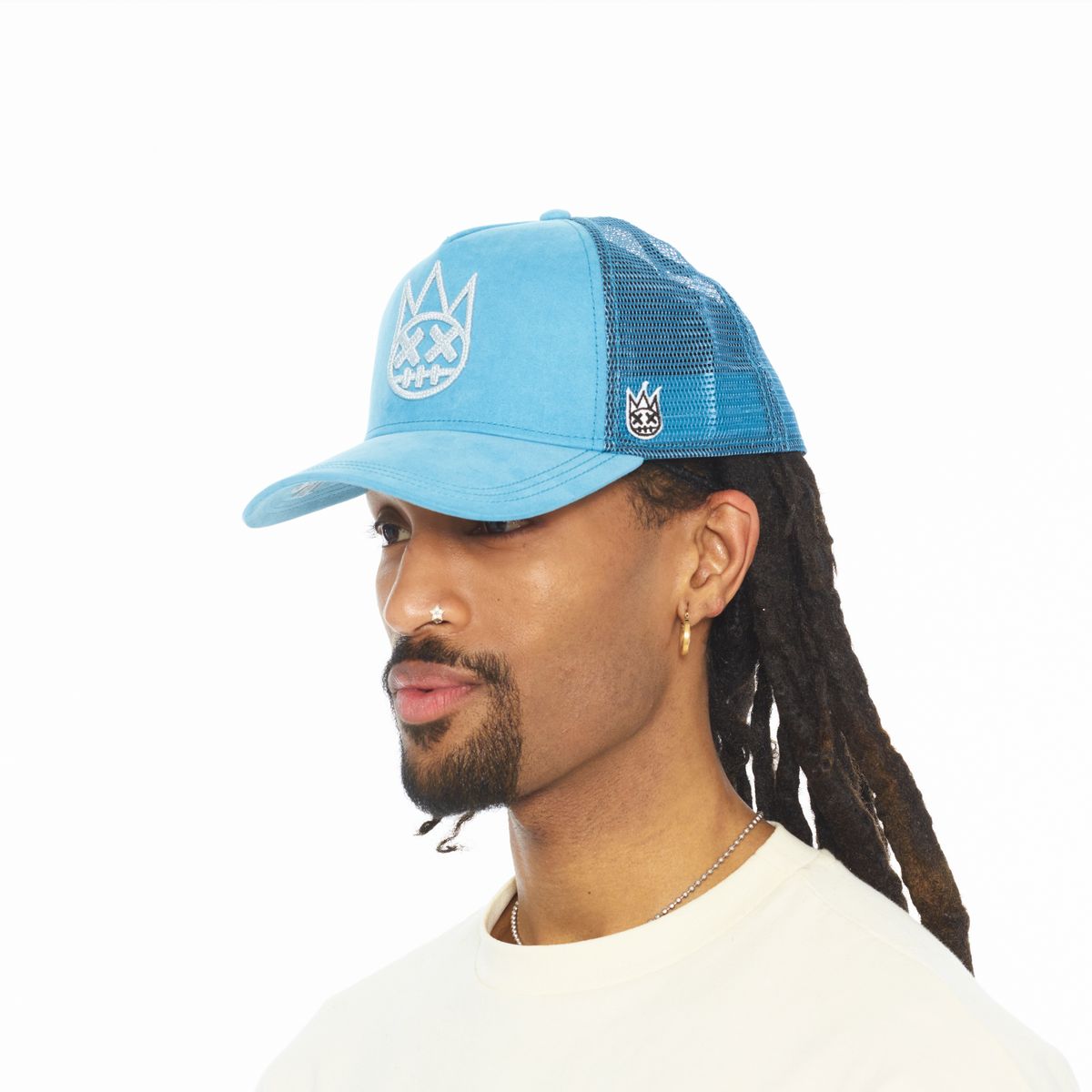 Cult Of Individuality Clean Logo Mesh Back Trucker Hat Multi Colors