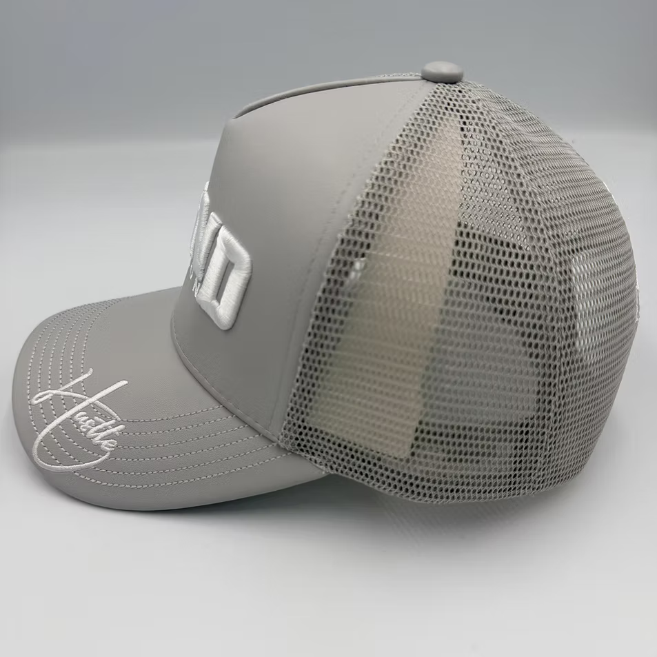 Grind Season Leather Trucker Hat Multi Colors