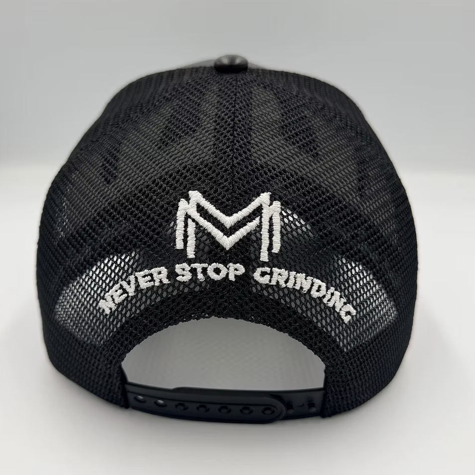 Grind Season Leather Trucker Hat Multi Colors