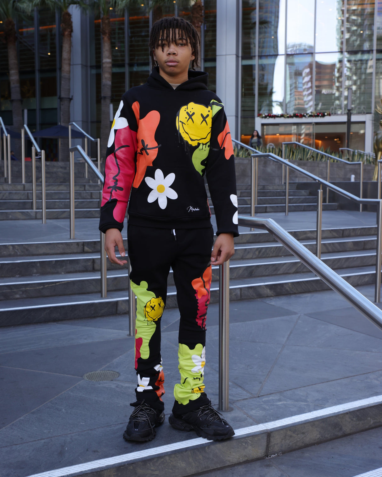 Makobi B4545 Kids Emoji  Set - Black