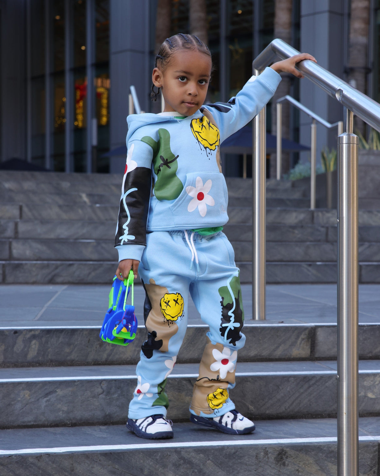 Makobi B4545 Kids Emoji  Set - Blue