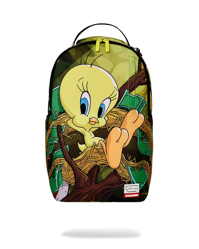 SPRAYGROUND LOONEY TUNES TWEETY MONEY NEST SHARK DLXR BACKPACK