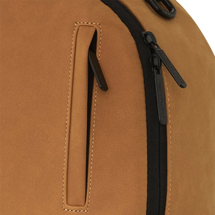 SPRAYGROUND SHARK CENTRAL DLX-FAUX SUEDE BACKPACK