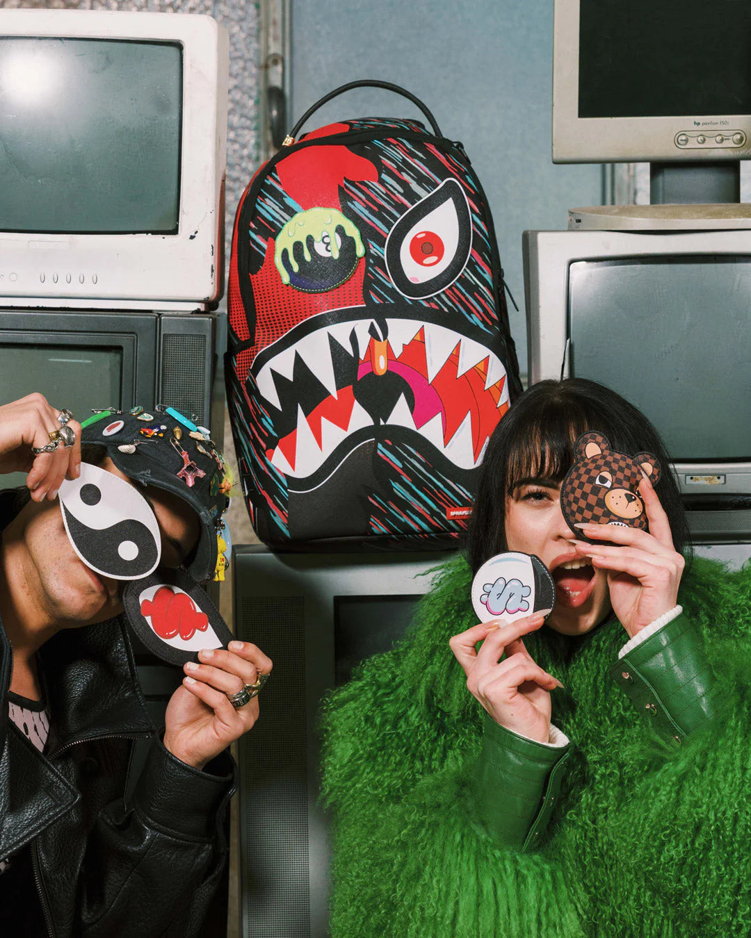 Sprayground Split Design Dlxsv Backpack