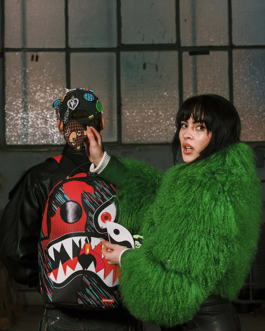 Sprayground Split Design Dlxsv Backpack